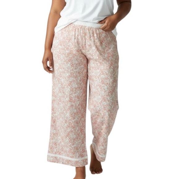 Sleep Sense Other - Sleep Sense sleep pants floral peaches and cream color NWT size XL
